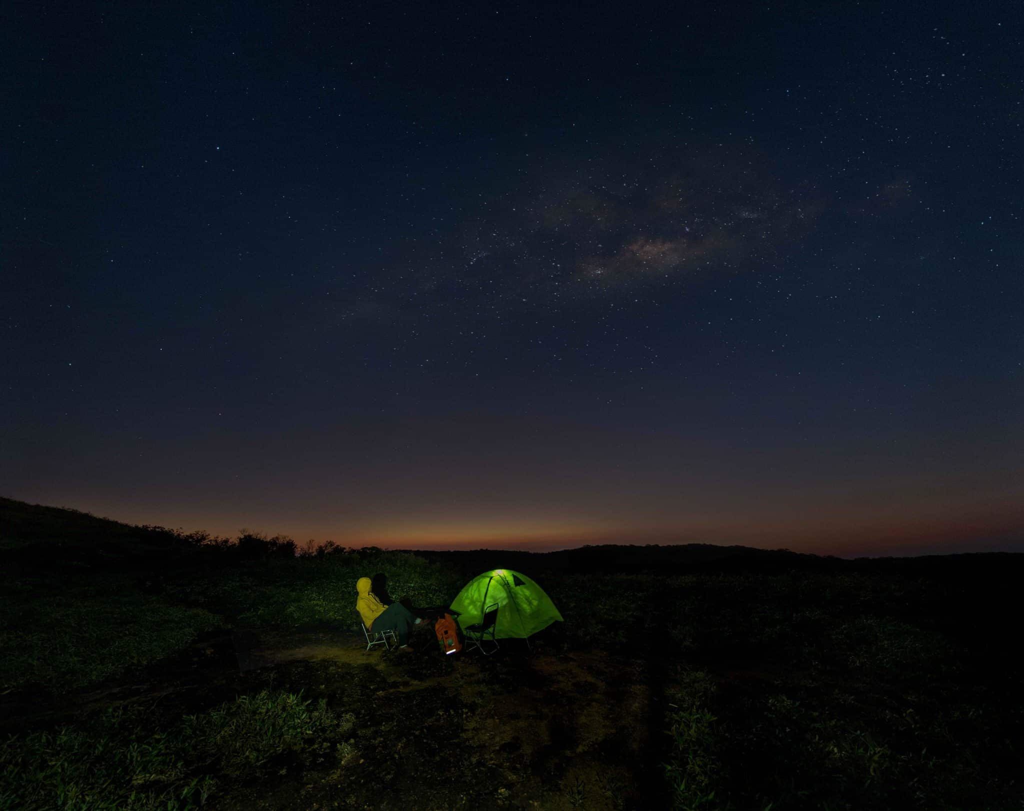 Cắm trại trên Pa Thiên